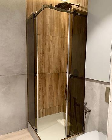 Душевые перегородки и ограждения: Душевые кабины душевая перегородка стеклянные перегородки для душа at lalafo.kg — 7 Душевые перегородки и ограждения: Душевые кабины душевая перегородка стеклянные перегородки для душа — 7