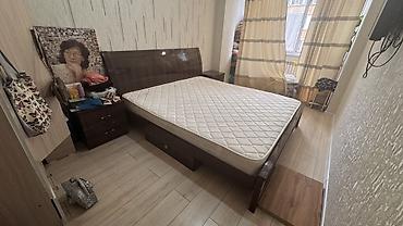 Оңдоп-түзөө жана курулуш: Двуспальная кровать с матрасом и тумбами + скутер Спальня: - Кровать — 2