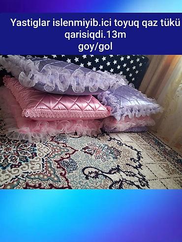 yastıq: Yastıq dəsti - Model: bəzəkli, fransız qotazlı kənarları olan — 1