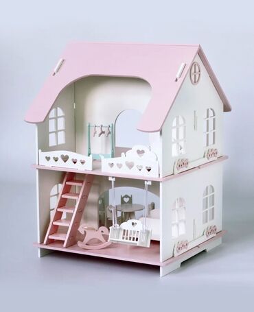 домик для лол: Кукольный домик.Производство Россия.Новый,без мебели.Цена 5650