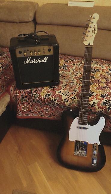 Электрогитары: Электрогитара, Fender, 6 струн, Б/у, Бесплатная доставка — 1