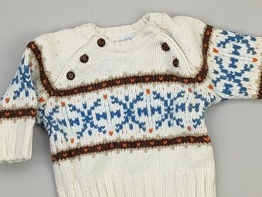 sweter golf biały: Sweater, H&M, 0-3 months, condition - Good