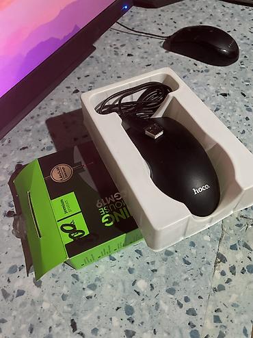 видеоигры: Игровая проводная мышь hoco. - Подключение: USB — стабильный отклик — 2