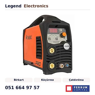 argon svarka ish: Elan başlığı: Arqon qaynaq aparatı JASIC TIG200P PFC MAKINA 220V W218 — 1