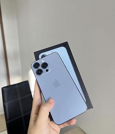 salyan iphoneler: IPhone 13 Pro, 128 GB, Sierra Blue, Zəmanət, Simsiz şarj, Face ID — 1