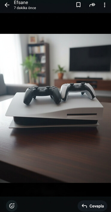 PS5 (Sony PlayStation 5): PlayStation 5 (disk yuvalı versiya) oyun konsolu super vezyetdi dir — 3