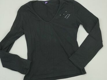 czarne bluzki z długim rękawem zara: Блуза жіноча, L, стан - Дуже гарний