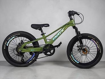 velosiped alman: Dağ velosipedi BMX GTR 025, 20 düym, yaşıl 🟢 Rəsmi iş yeri olan və — 2