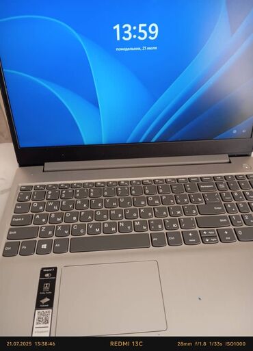 ноу: Ноутбук, Lenovo, 4 ГБ ОЭТ, Intel Core i3, 15 ", Колдонулган, Жумуш, окуу үчүн, эс тутум SSD