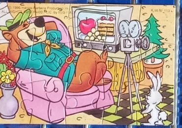 Oyuncaqlar: 1995 çi ilə aid qədimi kinder puzzle oyuncaqlar.Yeddi ədəddir.İdeal — 4