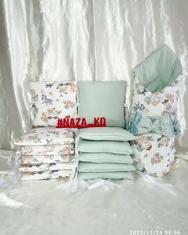 одеяло для выписки: Комплект на выписку для новорожденных ✓бортики 12шт, размеры 30*30см с