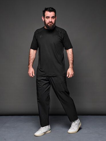 мусульманская мужская одежда: Футболка цвет - Черный