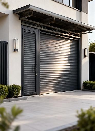 Рольставни ворота: Алюминиевые, Автоматические, DoorHan, Для гаража, Для частного дома, Для контейнера, Бронированные, Оптом, Новый, Бесплатная установка — 2