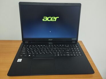 ноутбук асер: Ноутбук, Acer, 16 ГБ ОЭТ, Intel Core i3, 15.6 ", Колдонулган, эс тутум SSD