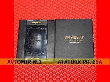 yara ətir qiyməti: Areon leather avtomobil parfumu 🚙🚒 ünvana və bölgələrə ödənişli — 1