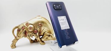 Poco: Poco X3 Pro, Б/у, 128 ГБ, цвет - Синий, 2 SIM