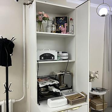 Другое оборудование для салонов красоты: Пр зеркала для парикмахера и визажиста Белые на железной раме с — 5