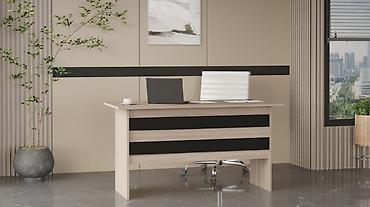 is masasi satisi: Ofis Masası – 140 x 60 x 74 sm - Ölçülər: uzunluq 140 sm, en 60 sm — 1