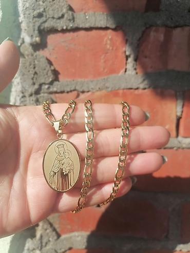 Ogrlice: Lančići sa verskim privescima – više modela - Materijal: nerđajući — 17