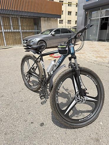 İdman velosipedləri: Velostrim dağ velosipedi - Alüminium gövdə, yüngül və möhkəm - Ön — 1
