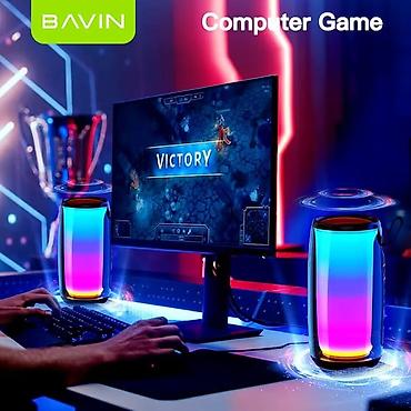 Audio: BAVIN BM-08 portativ simsiz akustik kolonka - Bluetooth versiyası — 4