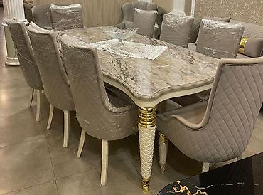 Digər mebel: RumiMasa dəsti 8stulla yenidi satılır 2500₼. Ünvan Bakixanov &Rumi — 1