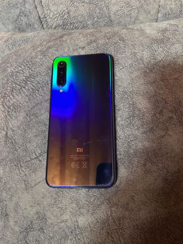 xiaomi mi 9 irşad: Xiaomi Mi 9 SE, 128 GB, rəng - Göy, 
 Barmaq izi, İki sim kartlı