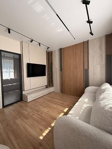 квартиры в асанбае: 2 комнаты, 60 м², Асанбай мкр Элитка, 9 этаж, Дизайнерский ремонт — 2