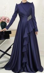 пилингист что делает: Zərif gecə/ziyafət libası – tünd göy rəngdə uzun model - Parıltılı