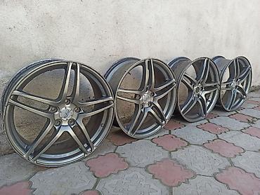 треснут: Литые Диски R 18 Advan Racing, Комплект, отверстий - 5, Б/у — 4