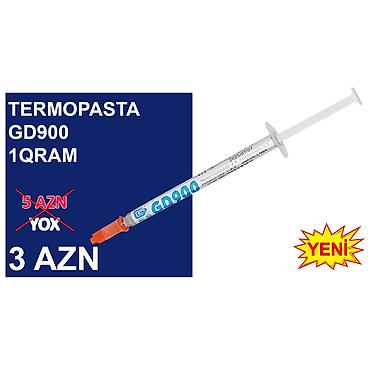 Termopasta "GD900 1qram" ⭐Termopasta GD900 1qram – 5 yox 3 AZN