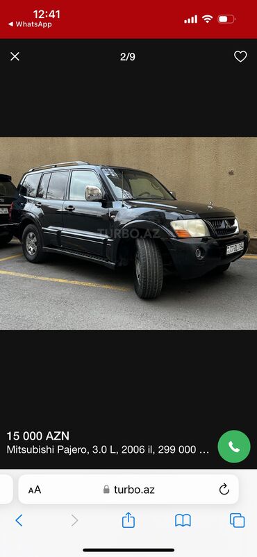 mitsubisi airtrek: Mitsubishi pajero motor 3L