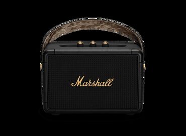 портативные колонки marshall: Портативная акустика Marshall Kilburn II, 36 Вт, черный Этот крепкий