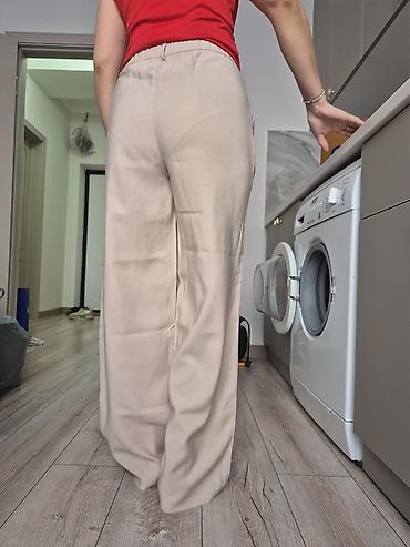 half zip: Брючный костюм, Прямые, Италия, Вискоза, Осень-весна — 4