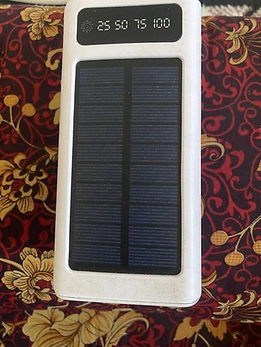 Солнечная внешняя батарея (power bank) с большим набором портов и
