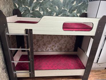 двух этажная кравать: Крават двухъярусный крепкий с матрасом