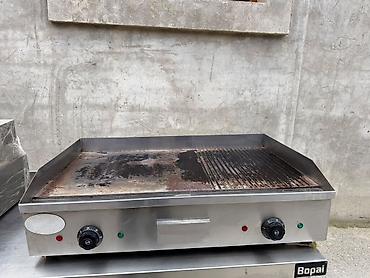 gril: Paslanmayan poladdan elektrikli planşa/gril səthi - İki zonalı — 6
