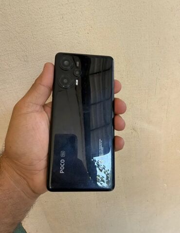 quba telfon: Redmi Note 12 Turbo, 256 GB, rəng - Qara, Barmaq izi
