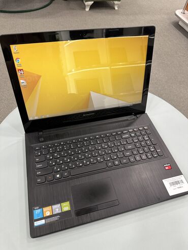 цена ноутбука леново: Ноутбук, Lenovo, 4 ГБ ОЗУ, AMD A6, 15.6 ", Б/у, Для работы, учебы, память HDD