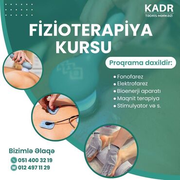 Repetitorlar: 🔴 Qeydiyyat başladı❗ ▪️ Fizioterapiya kursu ▪️Dərslər həftədə 2 dəfə
