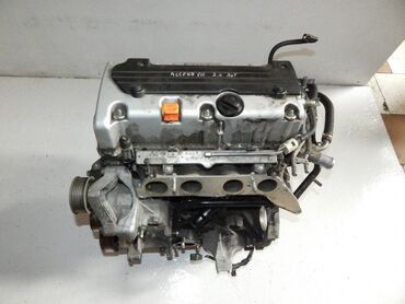 Двигатели, моторы и ГБЦ: Бензиновый мотор Honda 2003 г., 2.4 л, Б/у, Оригинал, Япония