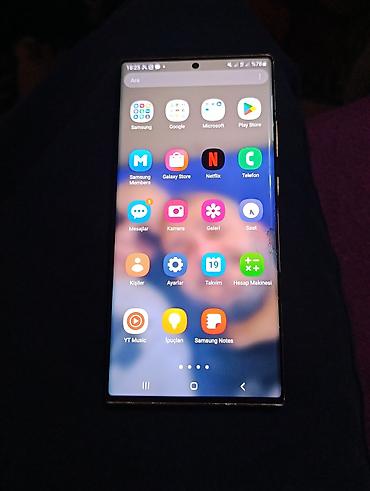 samsung galaxy not 10: Samsung Galaxy Note 20 Ultra, rəng - Qızılı, Qırıq — 5
