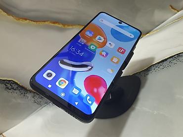 Redmi, Redmi Note 11, Б/у, 128 ГБ, цвет - Черный, 1 SIM, 2 SIM