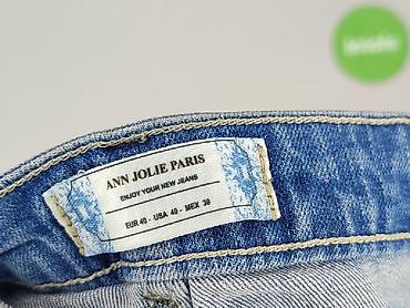 flared jeans 152: Fashion Jeans, Szorty damskie, rozmiar L — 6