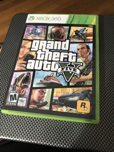 PS2 & PS1 (Sony PlayStation 2 & 1): Xbox 360üçun GTA V diski Axtariram kimde varsa yazsin