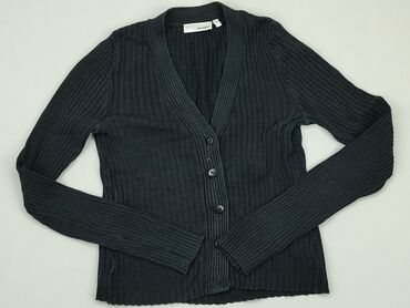 czarne t shirty w serek: Knitwear, S (EU 36), condition - Good