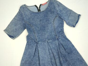 sukienki plisowane mini: Women`s dress, L (EU 40)