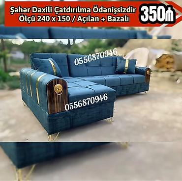 Divanlar: Künc divan, Yeni, Açılan, Bazalı, Parça, Pulsuz çatdırılma — 5