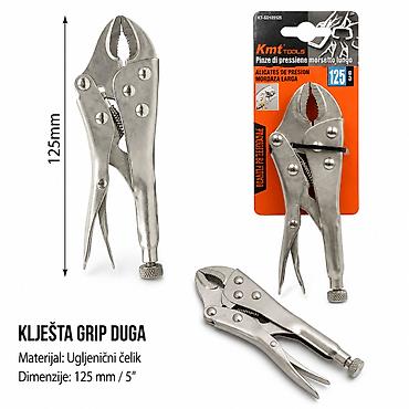 KMT Klešta 9363668 – klešta grip (stezne/“locking” klešta) duža