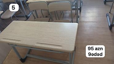 parta məktəb: Məhsul: İki nəfərlik sinif partası Təsvir: - Üstlük: açıq ağac — 1